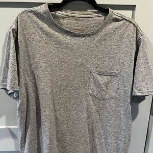 L.L. Bean Gray Short Sleeve Men's Tee